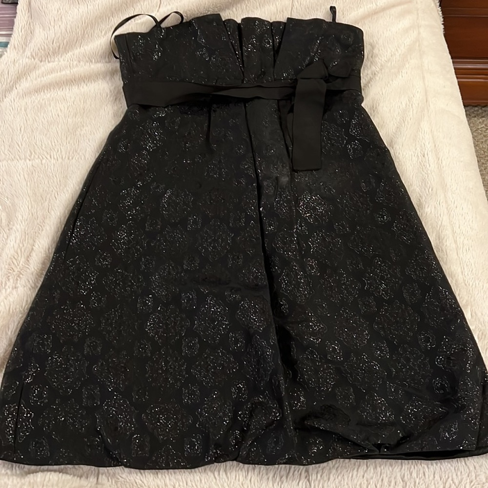 BCBGMaxazria black cocktail dress